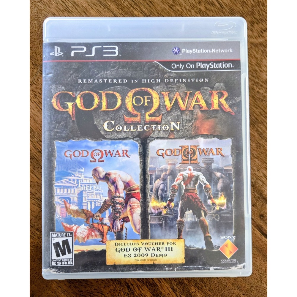 God of War Collection (Sony PS3 / PlayStation 3, 2009 / Black Label)